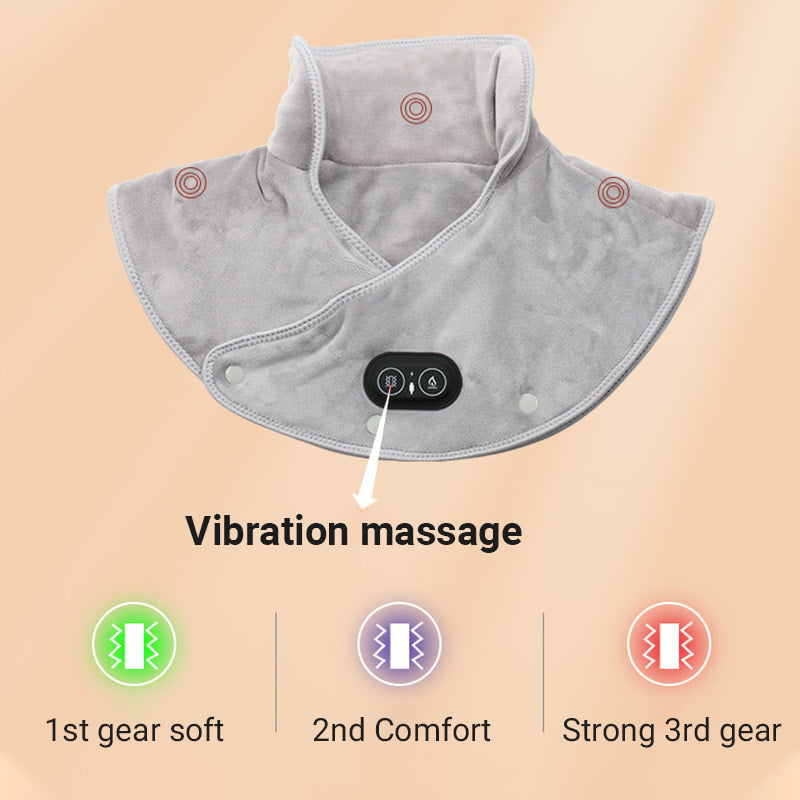 🔥This week's special price:￡18.99!!🔥Electric Neck and Shoulder Heating Pad with Vibration