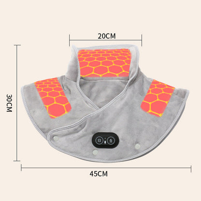 🔥This week's special price:￡18.99!!🔥Electric Neck and Shoulder Heating Pad with Vibration