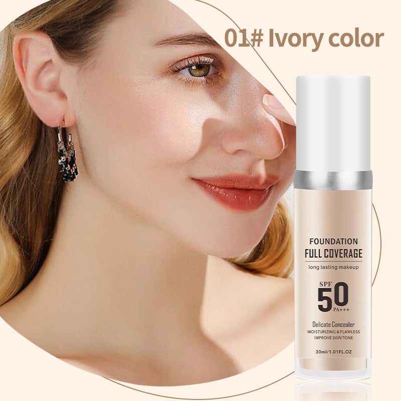 ✨ LAST DAY BUY 1 GET 1 FREE -Each ￡4.99!!✨ Long-Lasting Flawless Coverage Moisturizing Natural Makeup Cream