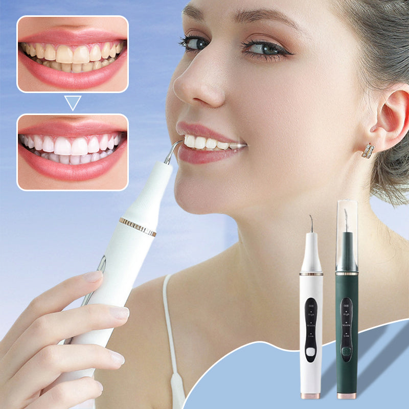 🔥Last Day Promotion 49% OFF -🎁Ultrasonic Flosser for Whitening & Tartar Removal