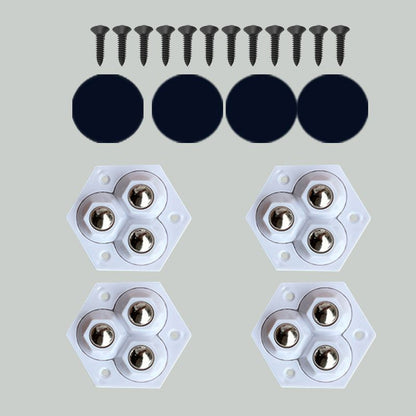 🔥Last Day Promotion 50% OFF -360° Rotating Three-ball Casters