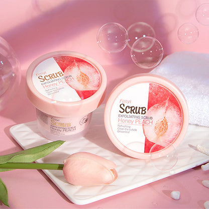 ✨Last Day Buy 2 Get 1 Free✨-🫧Peach Brightening Exfoliating Body Scrub