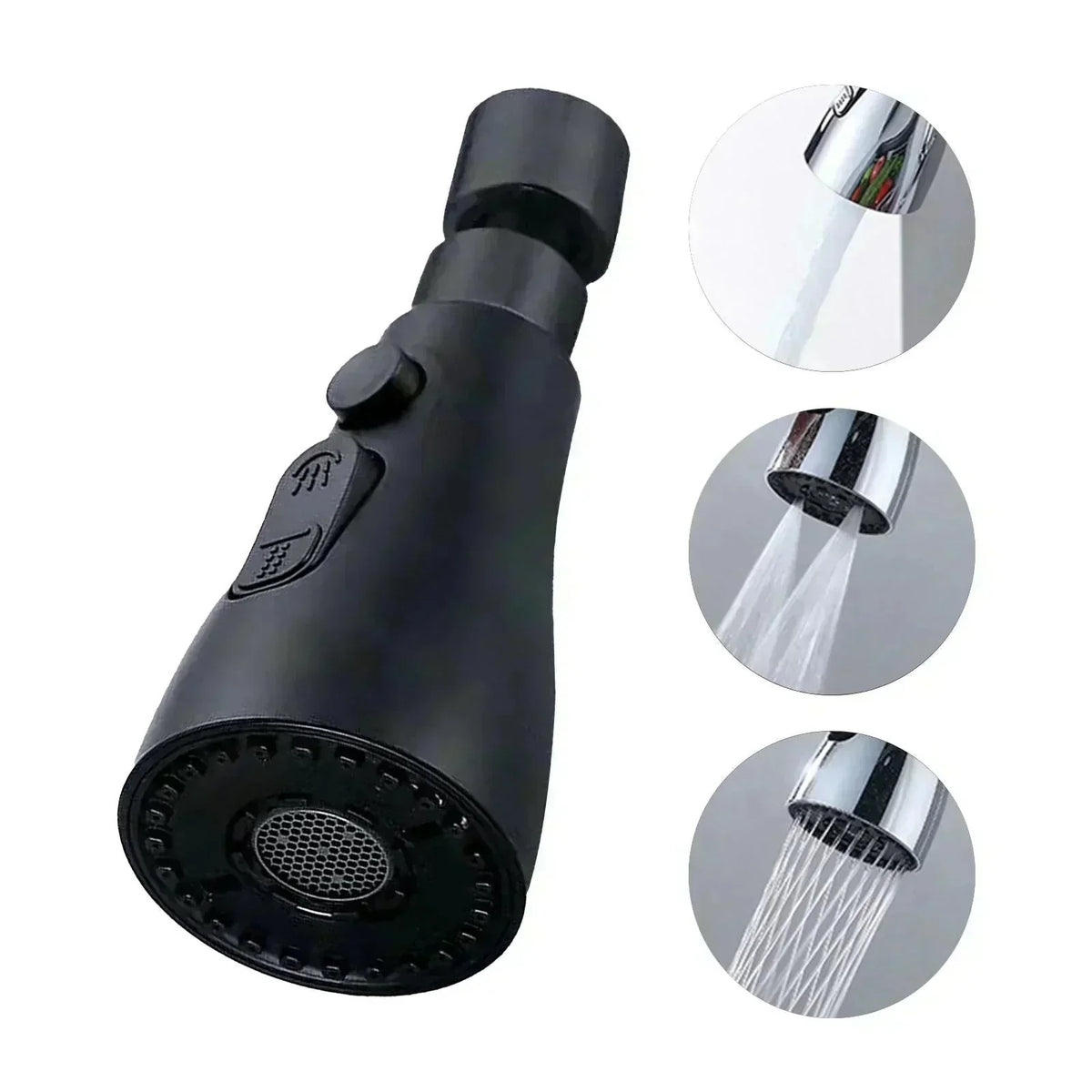 🔥Last Day £7.99!!⚡50K+ SOLD!🏠720° Rotatable 3 Function Kitchen Faucet Spray Head