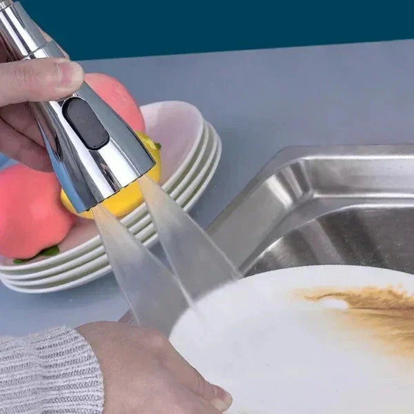🔥Last Day £7.99!!⚡50K+ SOLD!🏠720° Rotatable 3 Function Kitchen Faucet Spray Head