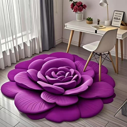 🌸Last Day Special Price £9.99!!🌸Floral Plush & Diatomaceous Earth Floor Mat