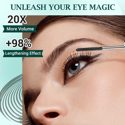 ✨LAST DAY SALE - BUY 1 GET 1 FREE!!⚡50K+ SOLD!✨Ultimate Waterproof & Sweatproof Lengthening & Curling Mascara👁️