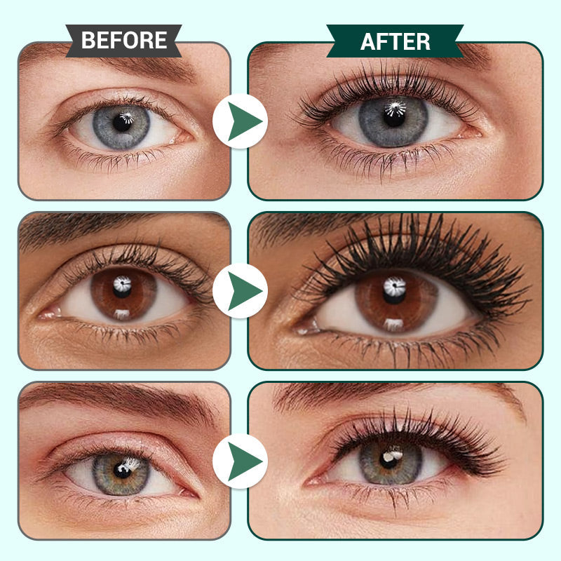 ✨LAST DAY SALE - BUY 1 GET 1 FREE!!⚡50K+ SOLD!✨Ultimate Waterproof & Sweatproof Lengthening & Curling Mascara👁️