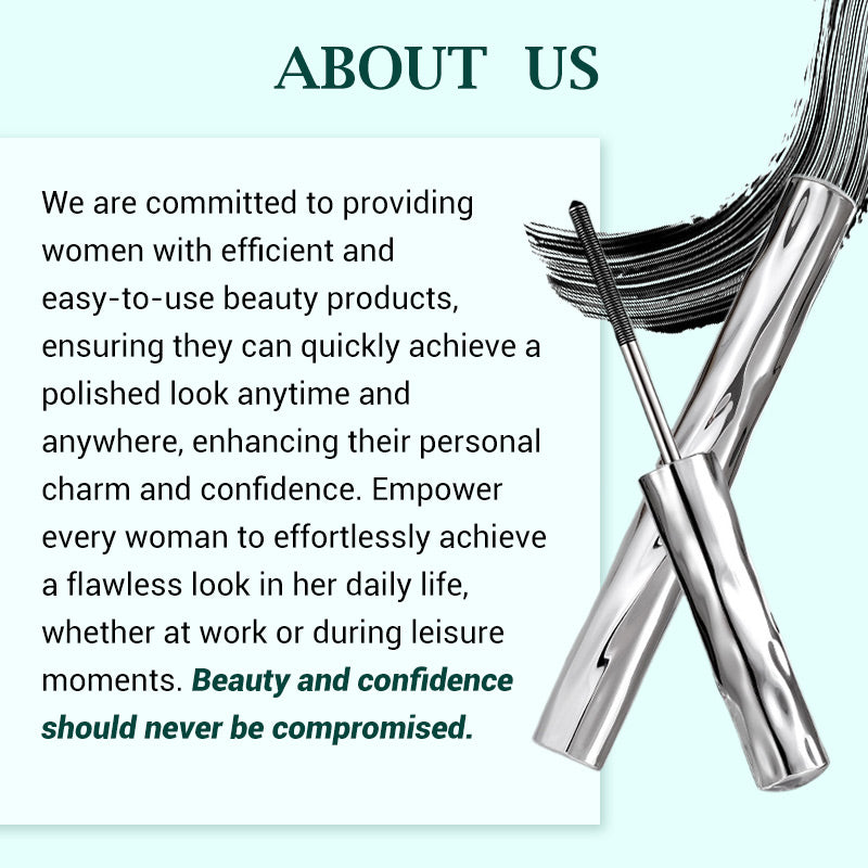 ✨LAST DAY SALE - BUY 1 GET 1 FREE!!⚡50K+ SOLD!✨Ultimate Waterproof & Sweatproof Lengthening & Curling Mascara👁️