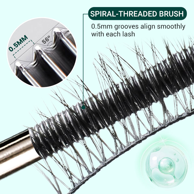 ✨LAST DAY SALE - BUY 1 GET 1 FREE!!⚡50K+ SOLD!✨Ultimate Waterproof & Sweatproof Lengthening & Curling Mascara👁️