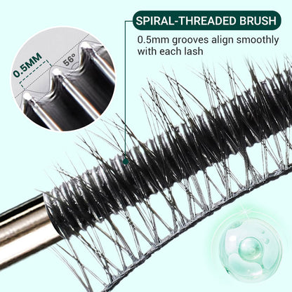 ✨LAST DAY SALE - BUY 1 GET 1 FREE!!⚡50K+ SOLD!✨Ultimate Waterproof & Sweatproof Lengthening & Curling Mascara👁️