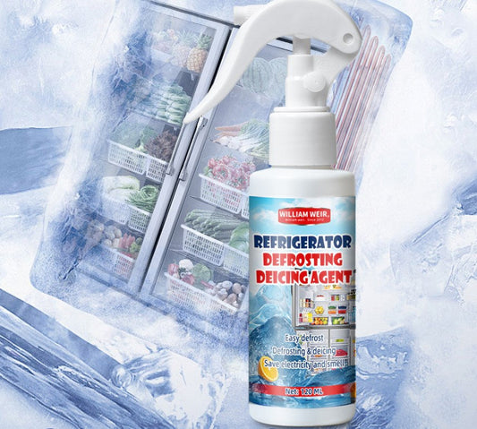 🔥Summer Hot Sale £9.99!!💥50K+ SOLD!🧊Defrosting Spray for Fridge Freezer🎁(With free spatula)