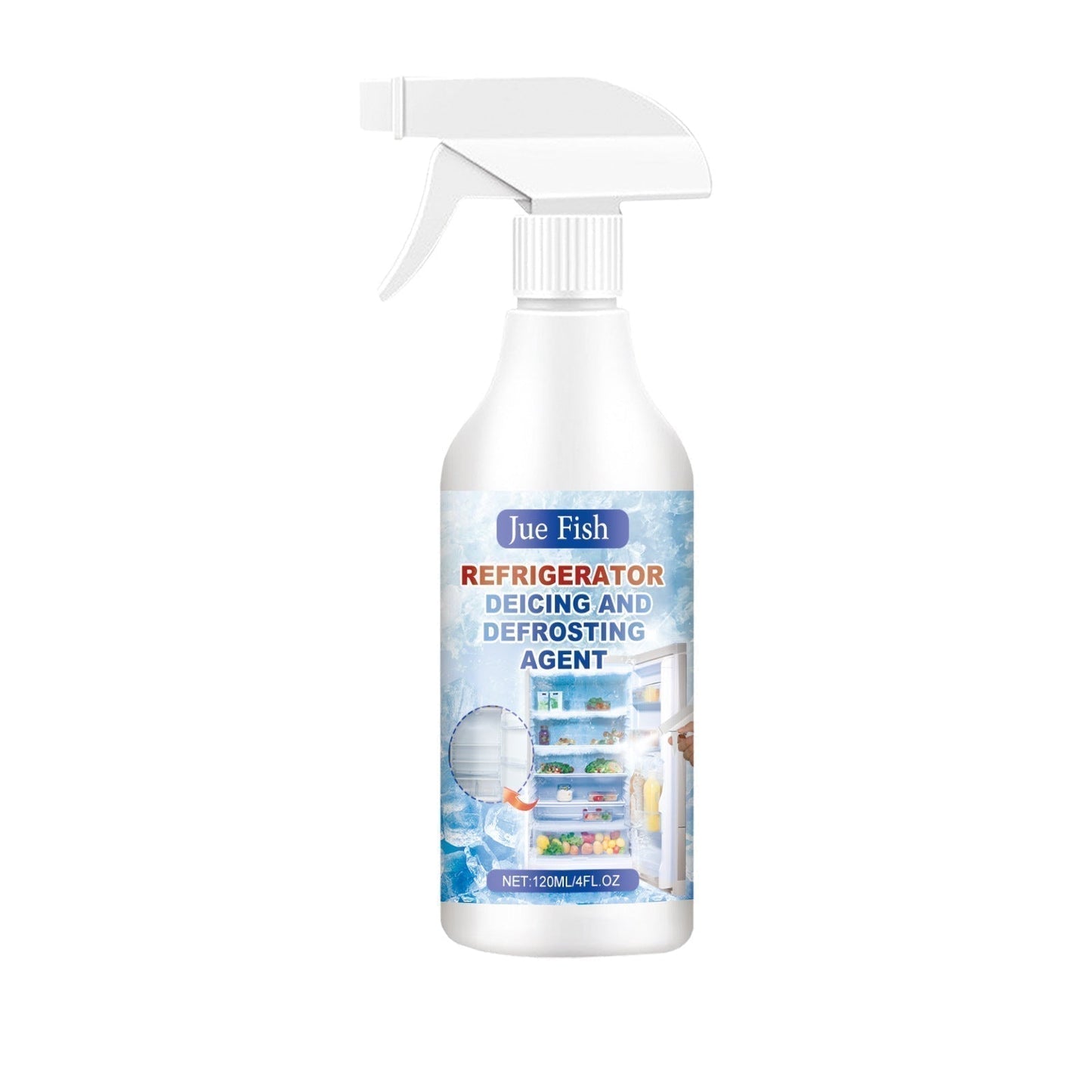 🔥Summer Hot Sale £9.99!!💥50K+ SOLD!🧊Defrosting Spray for Fridge Freezer🎁(With free spatula)