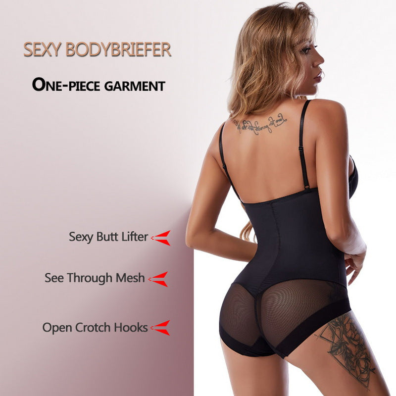 🏆Shapewear Bodysuit with Bra | Ruched Slimming Adjustable Waist✨