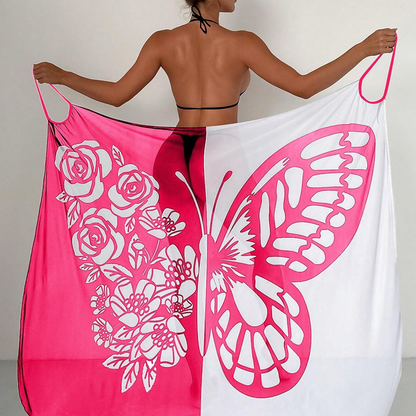 🔥Last Day Special Price £10.99!!💥-🦋Women's Butterfly Swimsuit Cover-Up & Dress