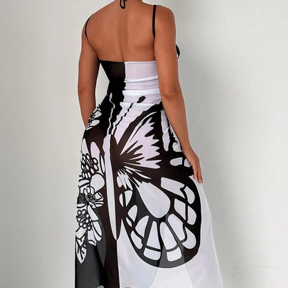 🔥Last Day Special Price £10.99!!💥-🦋Women's Butterfly Swimsuit Cover-Up & Dress