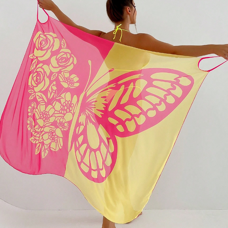 🔥Last Day Special Price £10.99!!💥-🦋Women's Butterfly Swimsuit Cover-Up & Dress