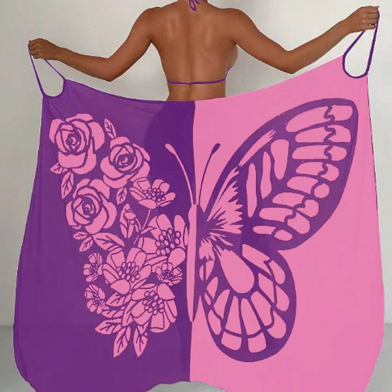 🔥Last Day Special Price £10.99!!💥-🦋Women's Butterfly Swimsuit Cover-Up & Dress