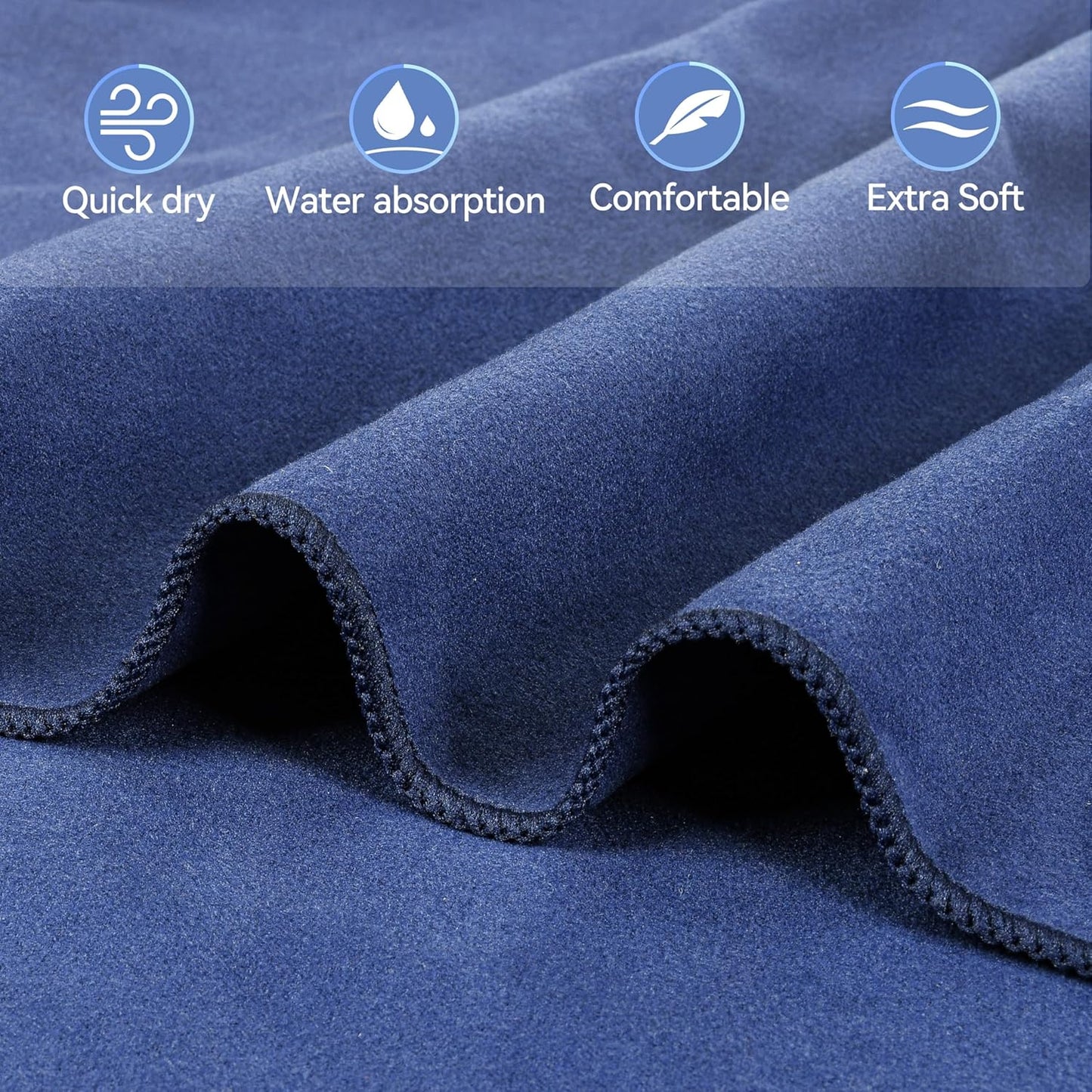 🏖️Summer Special Price - ONLY ￡14.99!!⚡50K+ SOLD!🌞🌊Sun Lounger Towel in Bag with Pockets Storage
