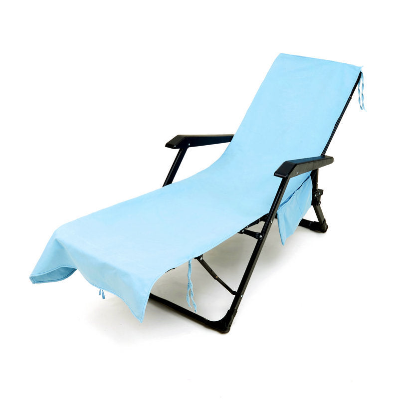 🏖️Summer Special Price - ONLY ￡14.99!!⚡50K+ SOLD!🌞🌊Sun Lounger Towel in Bag with Pockets Storage