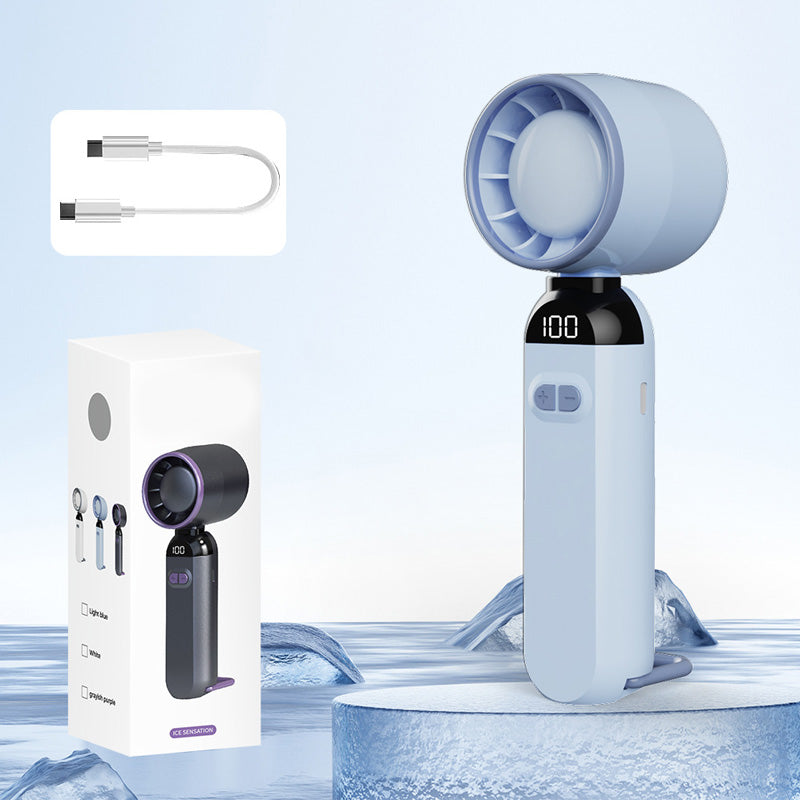 🔥LAST DAY SPECIAL PRICE £9.99!!⚡50K+ SOLD!❄️Portable Handheld Turbo Fan