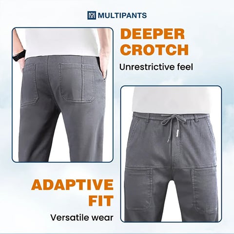 🔥Last Day Sale 60% OFF🏆MultiPants – High Stretch Multi-pocket Durable Cargo Pants