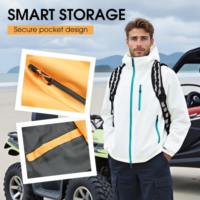📢📢50% OFF !! ⏰Outdoor Waterproof Sports Hooded Jacket