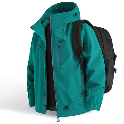 📢📢50% OFF !! ⏰Outdoor Waterproof Sports Hooded Jacket