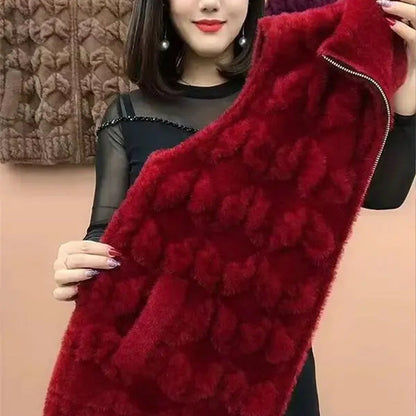 Winter Fashion Women's Warm Faux Fur Vest