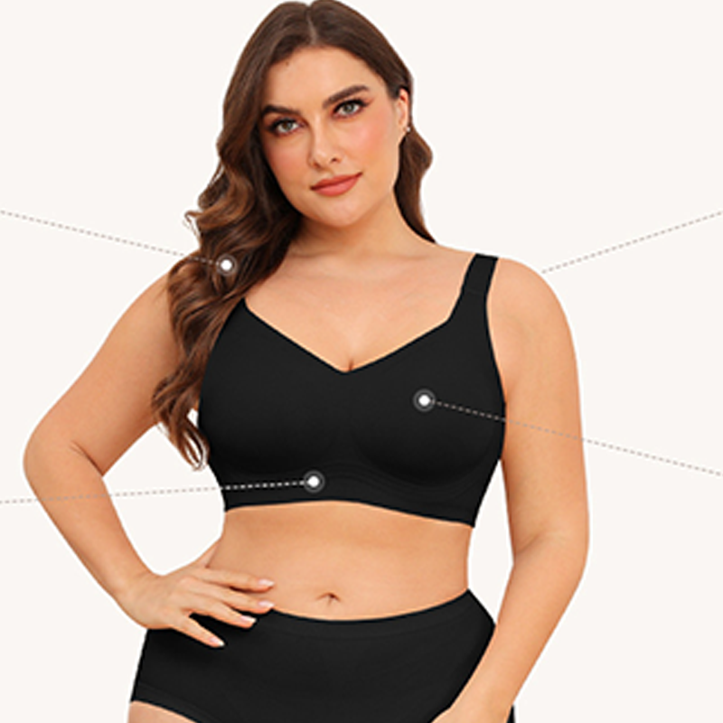 🔥NEW YEAR SALE⚡50K+ SOLD!💝🏆Super firming bra | Women Wirefree Seamless Bras 👍No more sagging breasts