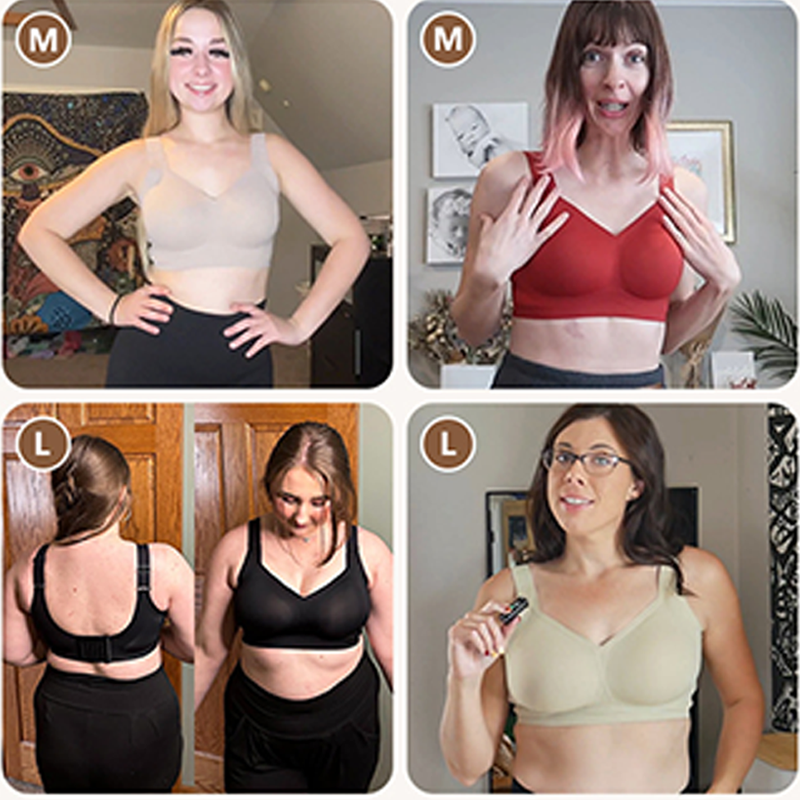 🔥NEW YEAR SALE⚡50K+ SOLD!💝🏆Super firming bra | Women Wirefree Seamless Bras 👍No more sagging breasts