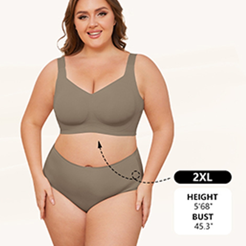 🔥NEW YEAR SALE⚡50K+ SOLD!💝🏆Super firming bra | Women Wirefree Seamless Bras 👍No more sagging breasts