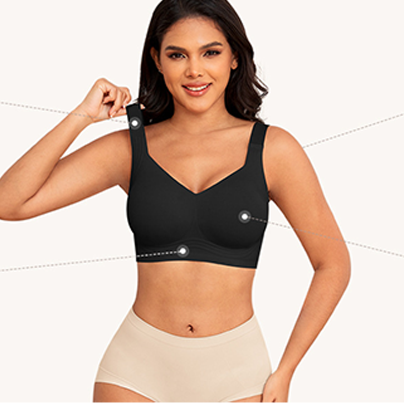 🔥NEW YEAR SALE⚡50K+ SOLD!💝🏆Super firming bra | Women Wirefree Seamless Bras 👍No more sagging breasts