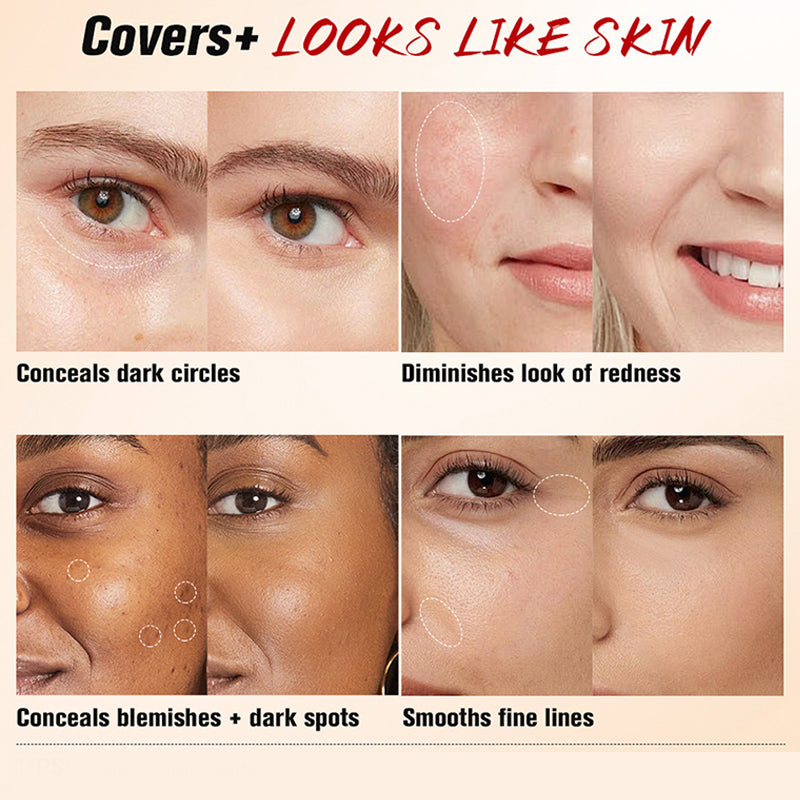 🔥NEW YEAR SALE - BUY 1 GET 1 FREE!!💜✨Dual-Ended Long-Lasting Lightweight Concealer