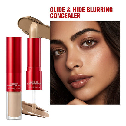 🔥NEW YEAR SALE - BUY 1 GET 1 FREE!!💜✨Dual-Ended Long-Lasting Lightweight Concealer