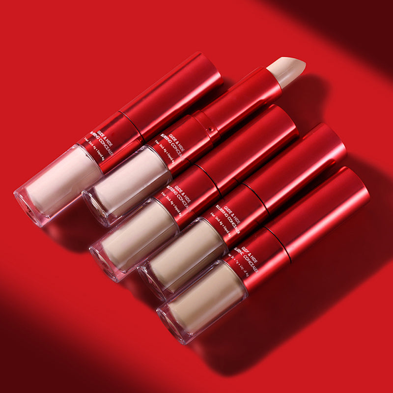 🔥NEW YEAR SALE - BUY 1 GET 1 FREE!!💜✨Dual-Ended Long-Lasting Lightweight Concealer