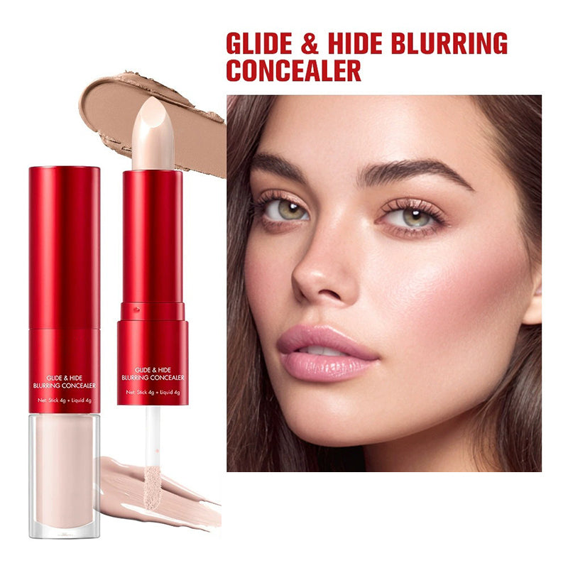 🔥NEW YEAR SALE - BUY 1 GET 1 FREE!!💜✨Dual-Ended Long-Lasting Lightweight Concealer