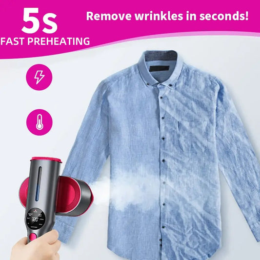 🎄Christmas Sale-Up to 70% OFF!!🎁Handheld Steam Iron for Clothes