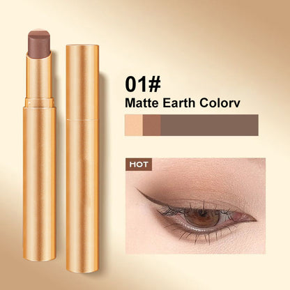 🔥LAST DAY SALE - BUY 1 GET 1 FREE!!🌸✨3 Colors in 1 Eyeshadow Stick