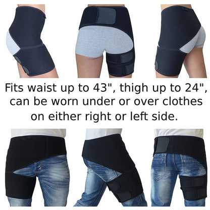 Hip & Thigh Brace for Recovery & Mobility
