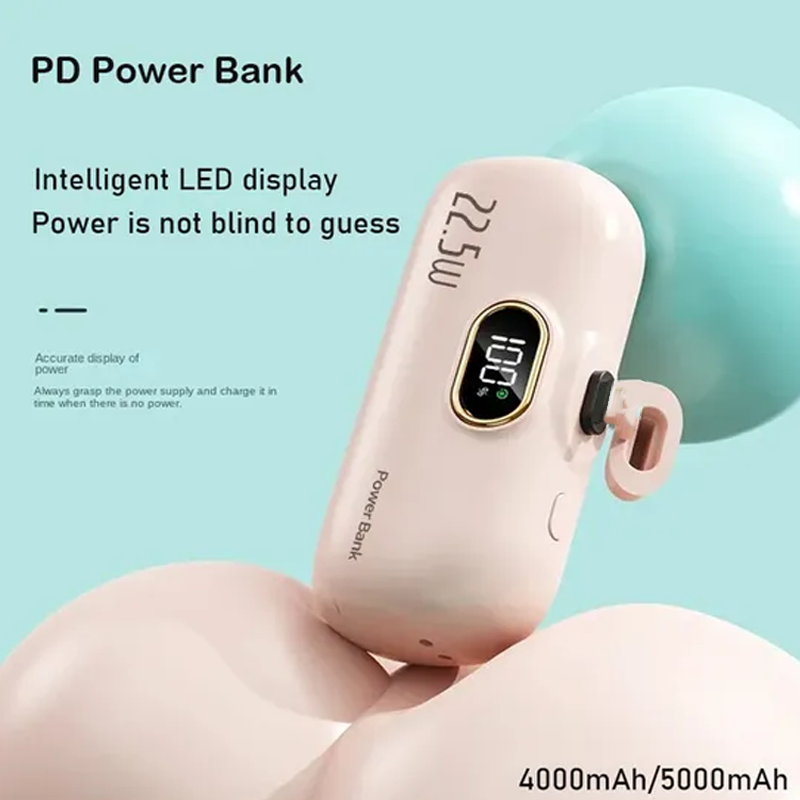 🔥LAST DAY SALE £10.99!!⚡50K+ SOLD!⏰5000mAh Mini Portable Charger Power Bank for phone🔋
