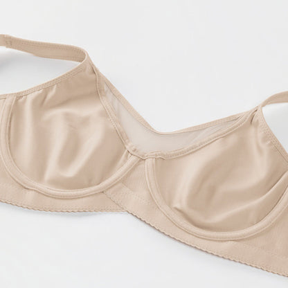 ⏳Hot Sale Only £7.99!!!💐🖤Women's Elegant Sheer Full Coverage Plus Size Bra