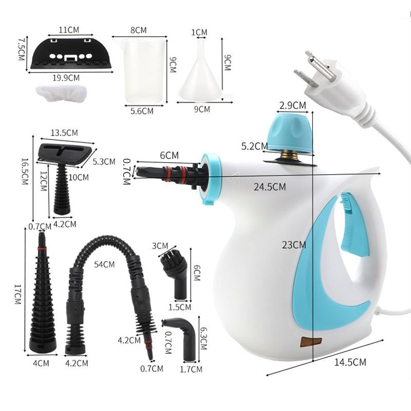🔥LAST DAY SALE 70%OFF⚡50K+ SOLD!🏡💦Multipurpose Handheld Steam Cleaner Set for Home