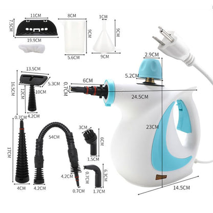 🔥LAST DAY SALE 70%OFF⚡50K+ SOLD!🏡💦Multipurpose Handheld Steam Cleaner Set for Home