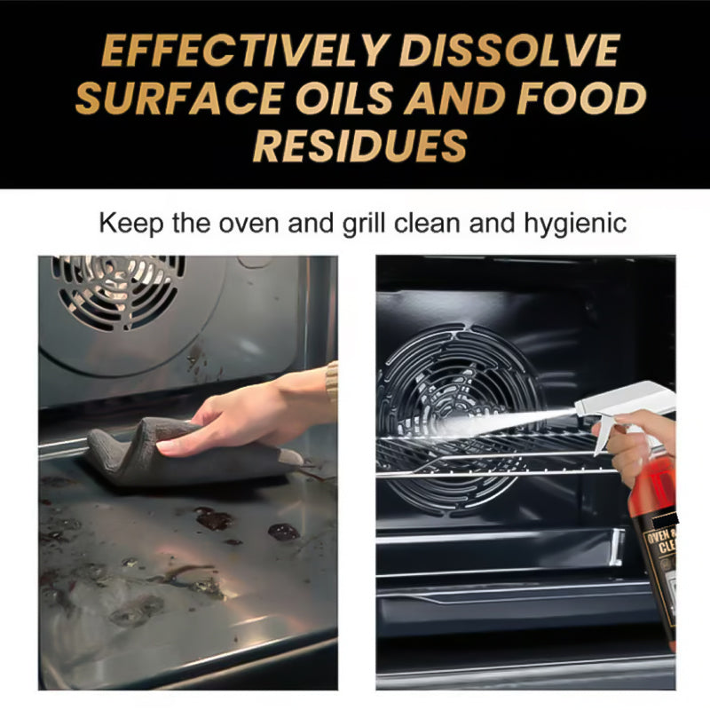 🧼 BUY 2 GET 1 FREE! ✨ Oven & Grill Cleaner Spray – Dissolves Grease in 5 Mins, No Scrubbing & Eliminates Odors 🔥  21 Reviews
