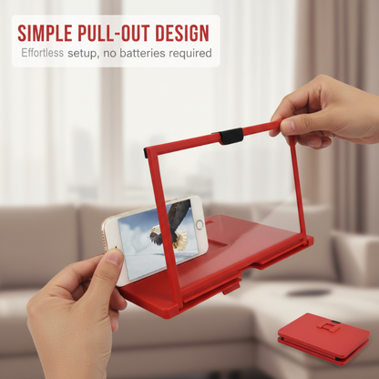 🥳2026 HOT SALE £8.99!!⚽💞50K+ SOLD!💥👓❤️ Ease Eye Strain, Make Screen “Bigger” | HD Phone Magnifier for Easier Viewing🎬✨