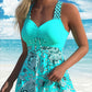 💃LAST DAY SAEL £13.99!!⚡50K+ SOLD!✨Strap Top & Fitted Swim Shorts Separable Swimsuit