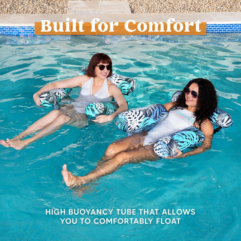 🏖️Summer Hot Sale - ONLY ￡12.99!!⚡50K+ SOLD!🌞🌊Inflatable Floating Chair – Comfortable, Stable & Perfect for Relaxing on the Water 🌊