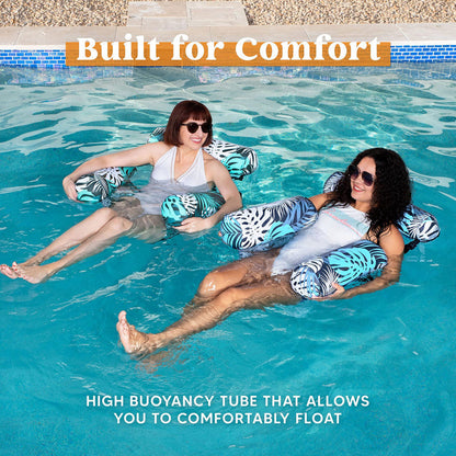 🏖️Summer Hot Sale - ONLY ￡12.99!!⚡50K+ SOLD!🌞🌊Inflatable Floating Chair – Comfortable, Stable & Perfect for Relaxing on the Water 🌊