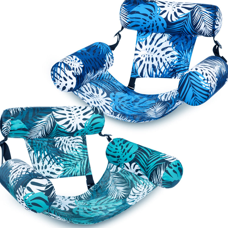 🏖️Summer Hot Sale - ONLY ￡12.99!!⚡50K+ SOLD!🌞🌊Inflatable Floating Chair – Comfortable, Stable & Perfect for Relaxing on the Water 🌊