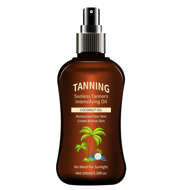 🏖️Summer Hot Sale - ONLY ￡9.99!!⚡50K+ SOLD!🌞Sunless Tanning Oil with Coconut Oil